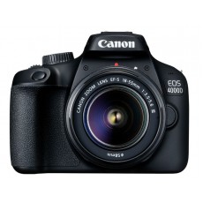 ციფრული კამერა Canon EOS 4000D Black + Lens EF-S 18-55 DC III